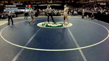 Girls 152 lbs Semifinal - Eloise Woolsey, Cleveland vs Zia Budagher, St. Pius X