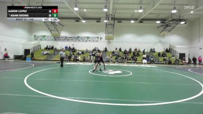 149 lbs Quarterfinal - Adam Duong, Rio Hondo vs Aaron Lopez, Santa Ana