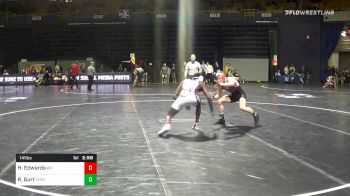 141 lbs Consolation - Herb Edwards, Rider vs Riley Gurr, Oregon St.