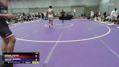 285 lbs Round 1 (8 Team) - Ethan Simmons, Louisiana Red vs Yamil Rashid, Tennessee