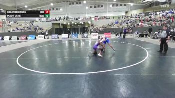 132 lbs Semis (4 Team) - Jaxon Lane, McCallie School vs Braxton Eason, Father Ryan High School