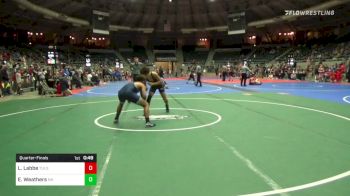 155 lbs Quarterfinal - London Labbe, Tulsa Blue T Panthers vs Elijah Weathers, Nathan Hale