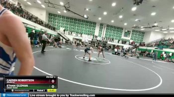 132 lbs Cons. Round 3 - Ethan Guzman, Green River vs Caeden Robertson, Douglas