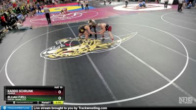 Champ. Round 1 - Elijah Fjell, Shelby-Rising City vs Kaddo Schrunk, Pender