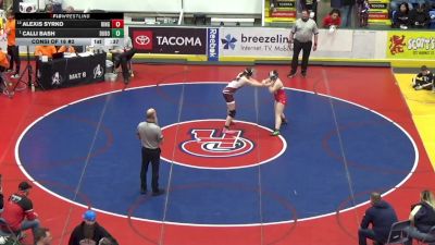 137 lbs Consi Of 16 #2 - Alexis Syrko, Ringgold vs Calli Bash, Dubois