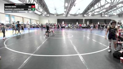 53 lbs Rr Rnd 5 - Tayden Bong, DoughBoys ES vs Braydon Longfellow, Washington Twp. Minutemen ES