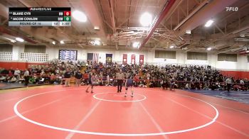 138 lbs Round Of 16 - Blake Cyr, White Mountains vs Jacob Coulon, Bow