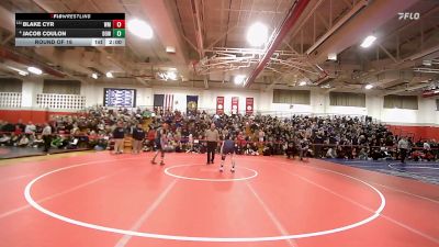 138 lbs Round Of 16 - Blake Cyr, White Mountains vs Jacob Coulon, Bow