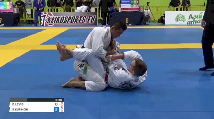 DANIEL LEWIS vs SADAYOSHI KURIMORI 2018 European Jiu-Jitsu IBJJF ...