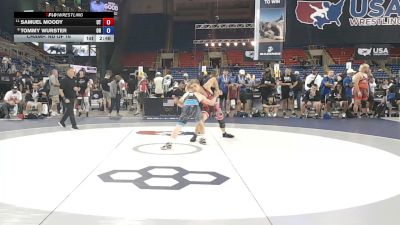 132 lbs Champ. Rd Of 16 - Samuel Moody, Utah vs Tommy Wurster, Ohio