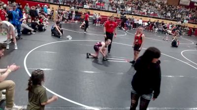 130 lbs Champ. Round 1 - Olivia Davis, Idaho Gold Wrestling Club vs Alexandria Bunce, Anderson Performance Institute