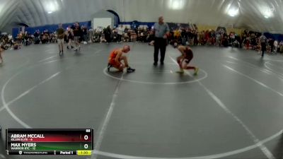 88 lbs Round 1 (8 Team) - Abram McCall, Killer Elite vs Max Myers, Warrior RTC