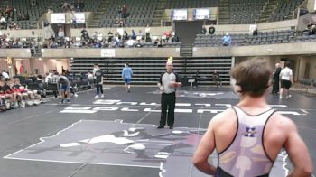 172 lbs Quarterfinals (8 Team) - Brody Sendele, Hononegah, IL vs Eli Gaffke, Pierz, MN