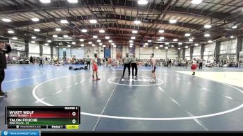 96 lbs Rd# 5- 3:45pm Friday Final Pool - Talon Fouche, Iowa Black vs Wyatt Wolf, Crass Trained