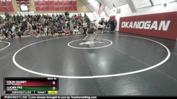 150 2B Semifinal - Colin Chaney, Lake Roosevelt vs Lucien Paz, Liberty Bell