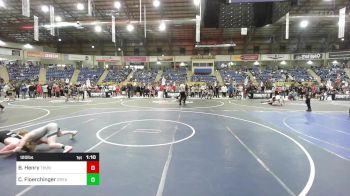 120 lbs Round Of 32 - Breckin Henry, Thunder Basin HS vs Cael Floerchinger, Great Falls HS