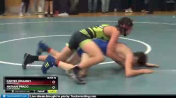 120 lbs Quarterfinal - Carter Wagasky, Moapa Valley vs Nataani Prado, SLAM Academy