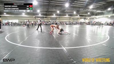 101 lbs Consi Of 16 #1 - Santino Andujo, Valiant Prep vs Walker Compton, Roundtree Wrestling Academy