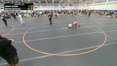 100 lbs 3rd Place Match - Brixton Archuleta, Unattached vs Dominic Gorder, Unattached