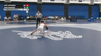 149 lbs 3rd Place Match - Zane Stoddard, San Francisco State vs Alex Castaneda, Colorado Mesa