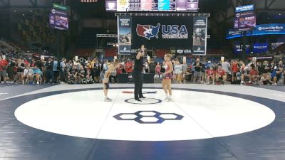 105 lbs Cons. Rd Of 32 - Taylor Keckler, Pennsylvania vs Ashlynn Brokaw, Ohio