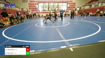 67-70 lbs Rr Rnd 2 - Aiden Meredith, Wesley Wrestling Club vs Kyson Barnett, Twin Hills