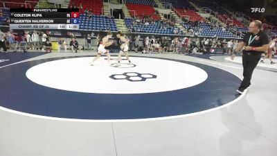 126 lbs Champ. Rd Of 32 - Coleton Klipa, PA vs Quenten Halverson, AK