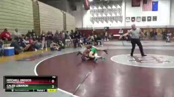 120 lbs Cons. Round 4 - Caleb LeBaron, Rancho vs Mitchell Orozco, Cimarron Memorial