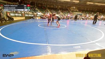 135 lbs Consi Of 8 #2 - Paisley Frescoln, Big Game Wrestling Club vs Daisie Bledsoe, Woodland Wrestling Club
