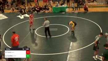 Consolation - Andrew Faris, North Attleborough vs Gabe Coelho, Nauset