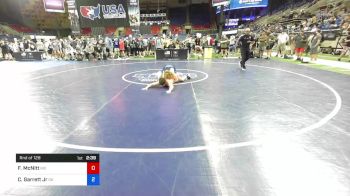 138 lbs Rnd Of 128 - Finnegan McNitt, Missouri vs Christopher Garrett Jr, Oklahoma