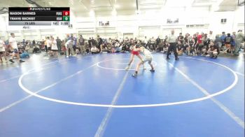 75 lbs Round Robin 2 - Mason Barnes, Pursuit-MS vs Travis Secrist, Heart Of A Lion