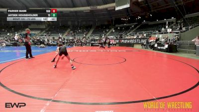 70 lbs Consi Of 32 #2 - Parker Mabe, Vian Wrestling Club vs Jayden Householder, Young Guns