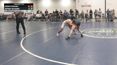 144 lbs Round Of 32 - Joseph Toscano, CA vs Jeffrey Huyvaert, IN