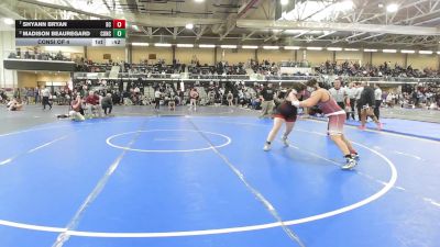 185 lbs Consi Of 4 - Shyann Bryan, Bristol Central vs Madison Beauregard, Concord