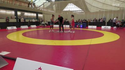 65 kg 1st Place Match - Miki Rowbottom, Dinos WC vs Olivia Di Bacco, Brock WC