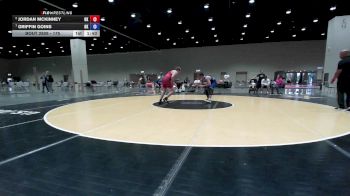 175 lbs 3rd Place Match - Jordan McKinney, OK vs Griffin Goins, OK