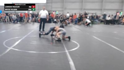 72 lbs Round 2 (6 Team) - Bryce Villers, Neighborhood Wrestling vs Lawson Traxler, Perrysburg WC