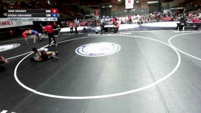 175 lbs Jude Holiday, OCWA - Orange County Wrestling Association vs Efosa Osayande, LAWA - Los Angles Wrestling Association