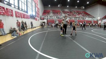 52 lbs Quarterfinal - Randy Wanzer, Chandler Takedown Club vs Kadee McDowell, Noble Takedown Club