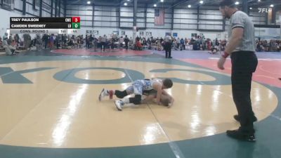 70 lbs Cons. Round 2 - Trey Paulson, Cavalier Wrestling Club vs Camden Sweeney, Legacy Dragons