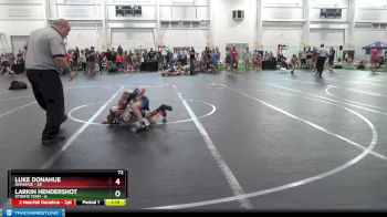 72 lbs Round 1 (8 Team) - Luke Donahue, Donahue vs Larkin Hendershot, Xtreme Team