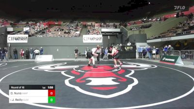 287 lbs Round Of 16 - Diego Nuno, Hanford vs Jackson Reilly, Clovis North