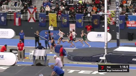 High School Boys' Distance Medley Relay Invitational, Finals 1