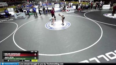 106 lbs Cons. Round 4 - Oscar Gonzalez, Legacy Wrestling Center vs Jack Ceja, Vasky BrosPitman Wrestling Club