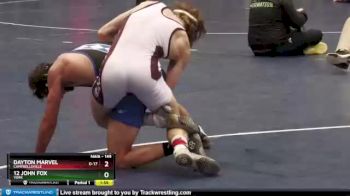 149 lbs Cons. Round 3 - 12 John Fox, York vs Dayton Marvel, Campbellsville