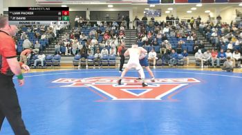 197 lbs Round Of 16 - Liam Packer, American vs Jt Davis, Lehigh
