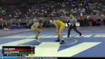 3rd Place Match - Tobin Wingender, Omaha Bryan vs Luke Andres, Lincoln Pius X