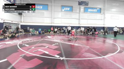 M-92 lbs Final - Troy McEwen, NJ vs Jack Lopes, PA