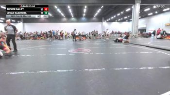 90/105 3rd Place Match - Tucker Bailey, Well Trained vs Lucas Saavedra, Top Rank